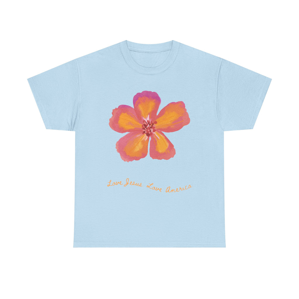 Love Jesus Love America Tee
