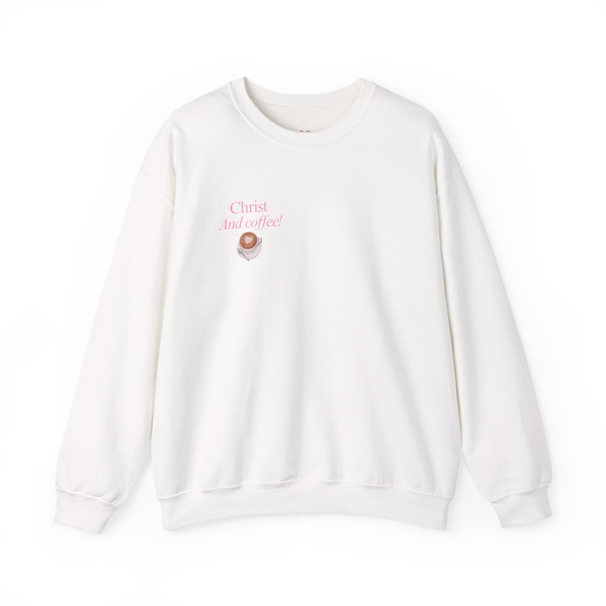 Christ, Coffee, and Conservative values Crewneck